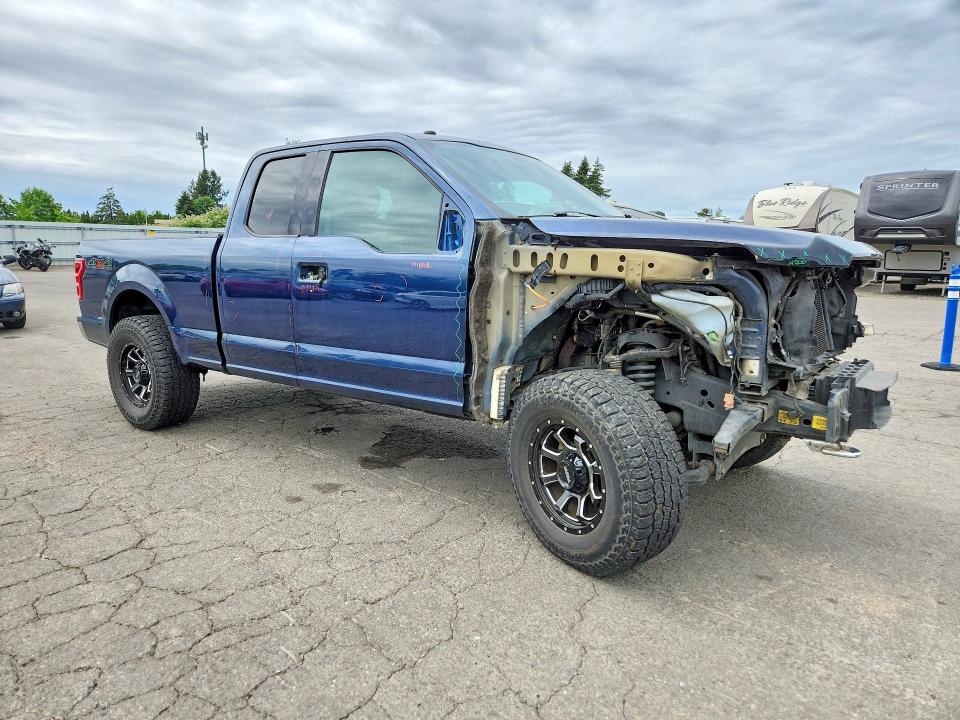 54865576 :رقم المزاد ، 1FTEX1EP0JKD58332 vin ، 2018 Ford F150 مزاد بيع