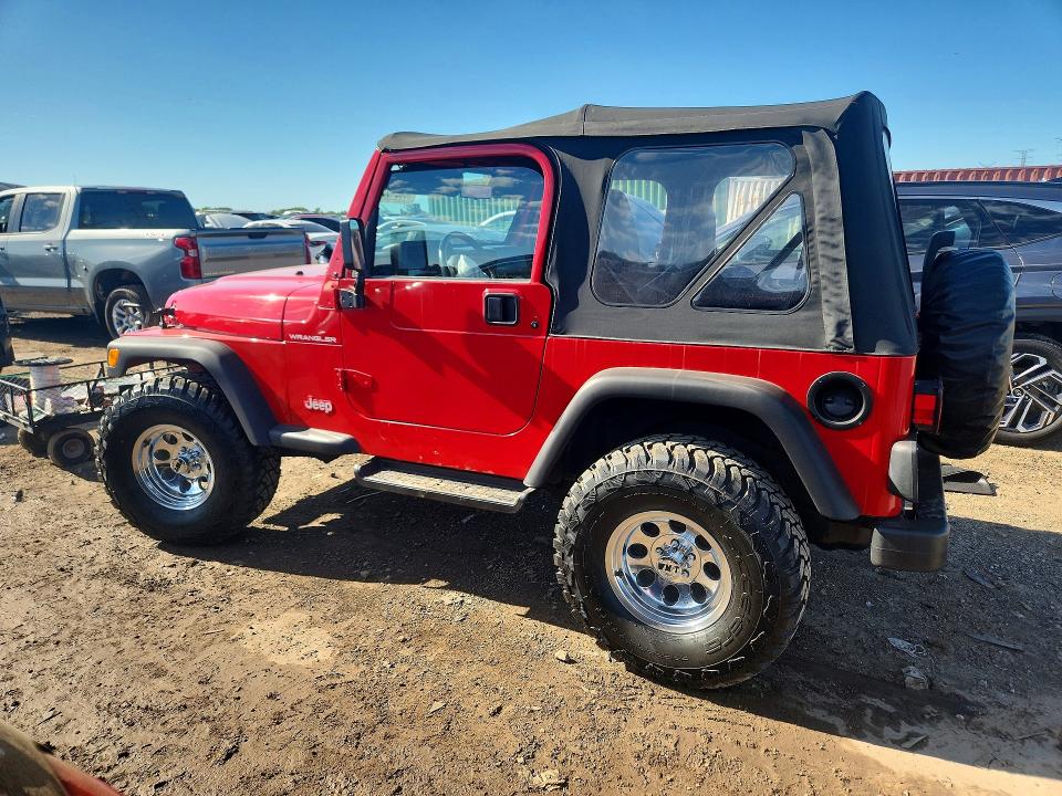 2000 Jeep Wrangler / Tj მანქანა იყიდება აუქციონზე, vin: 1J4FA29P0YP767296, აუქციონის ნომერი: 58324596