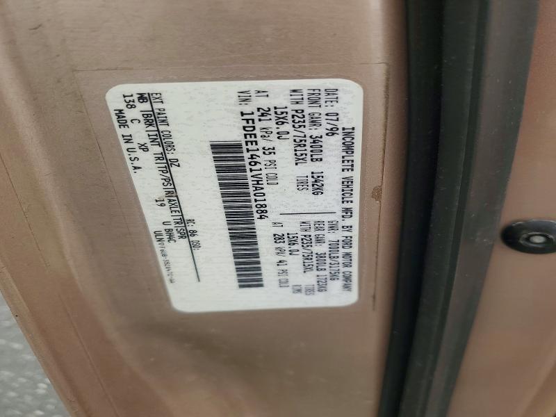 Aukcja sprzedaży 1997 Ford Econoline, vin: 1FDEE1461VHA01884, numer aukcji: 55835626