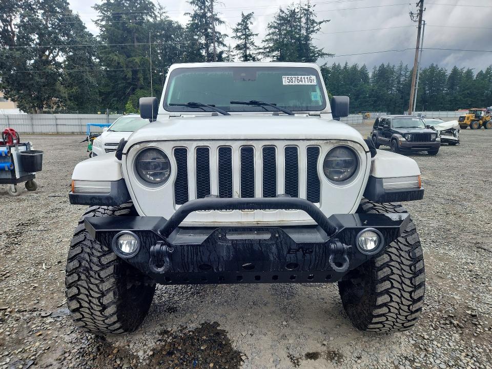 58764116 :رقم المزاد ، 1C4HJXEN8KW618387 vin ، 2019 Jeep Wrangler Unlimited مزاد بيع