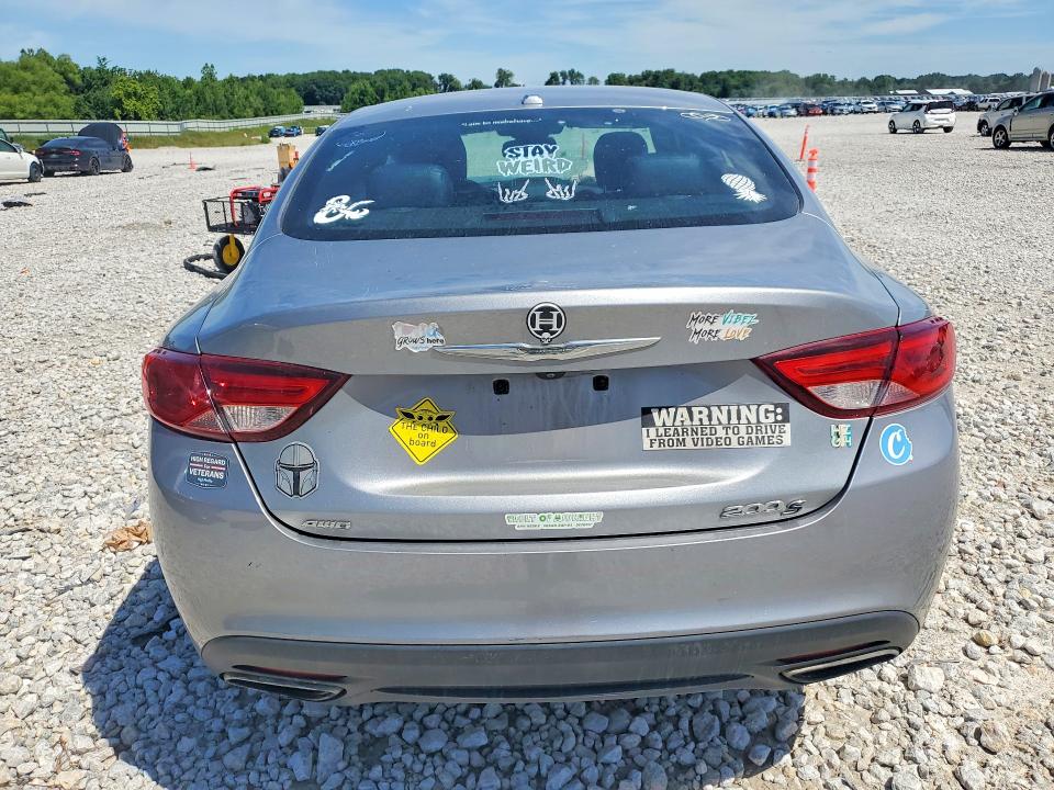 Продаж на аукціоні авто 2015 Chrysler 200, vin: 1C3CCCDG1FN620482, номер лоту: 58238386