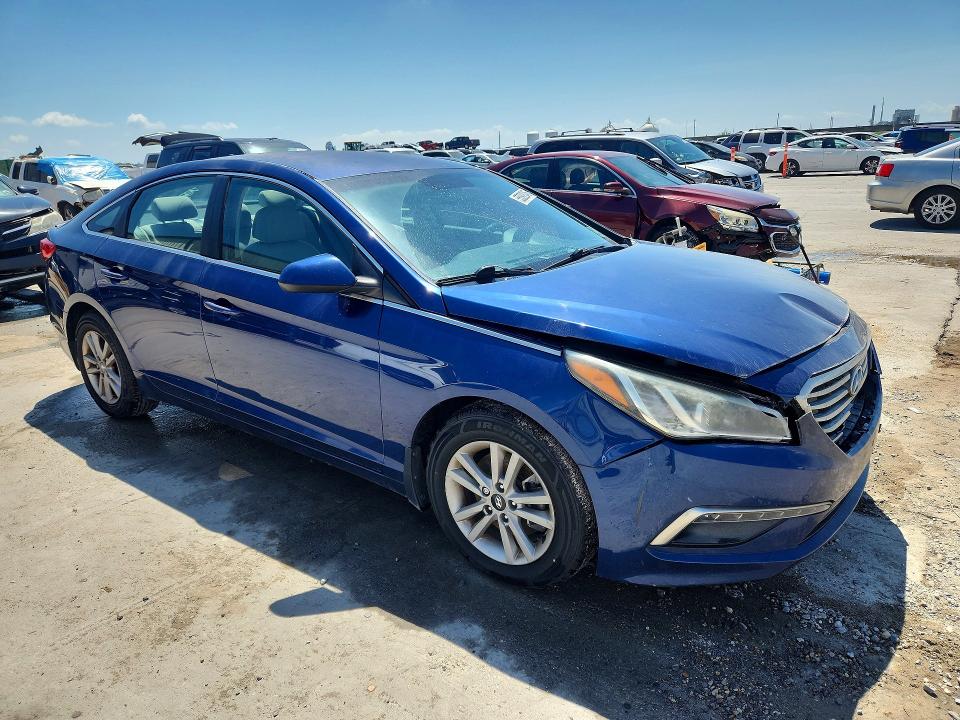 2015 Hyundai Sonata მანქანა იყიდება აუქციონზე, vin: 5NPE24AF6FH213878, აუქციონის ნომერი: 55392046