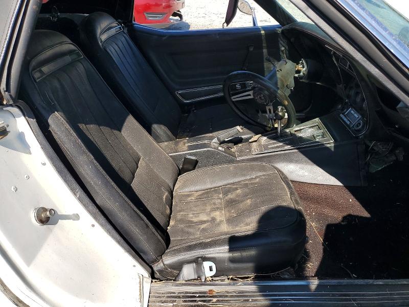 56867476 :رقم المزاد ، 1Z67J5S431855 vin ، 1975 Chevrolet Corvette مزاد بيع