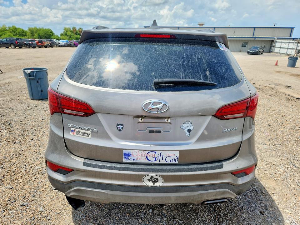 2018 Hyundai Santa Fe Sport მანქანა იყიდება აუქციონზე, vin: 5XYZU3LB7JG559759, აუქციონის ნომერი: 56142156