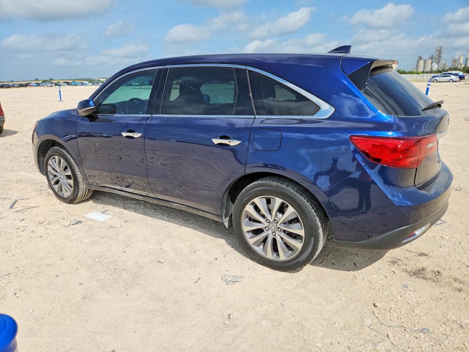 2014 Acura Mdx მანქანა იყიდება აუქციონზე, vin: 5FRYD3H43EB002025, აუქციონის ნომერი: 58518816