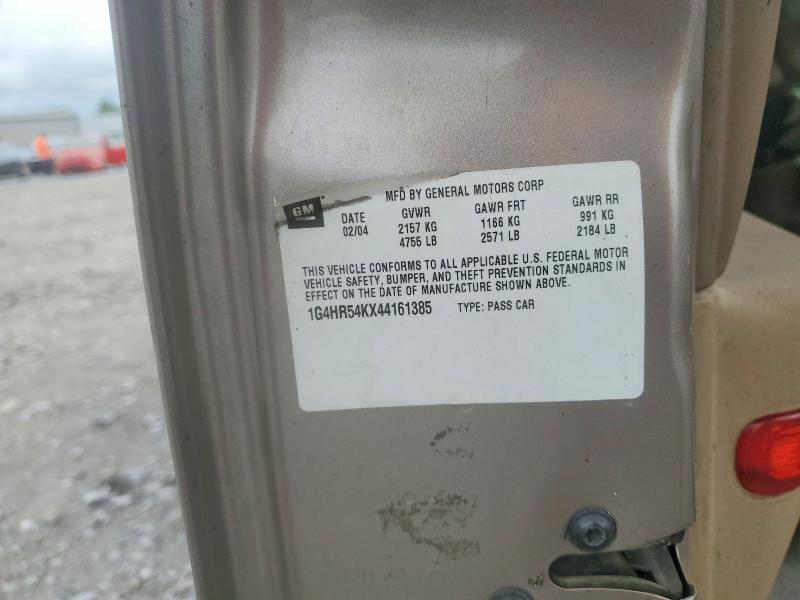 57901026 :رقم المزاد ، 1G4HR54KX44161385 vin ، 2004 Buick Lesabre مزاد بيع