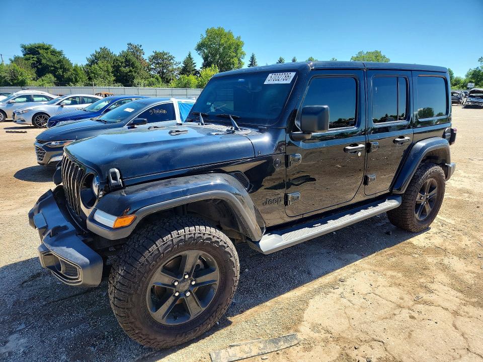 2021 Jeep Wrangler Unlimited მანქანა იყიდება აუქციონზე, vin: 1C4HJXEN4MW539480, აუქციონის ნომერი: 57032786
