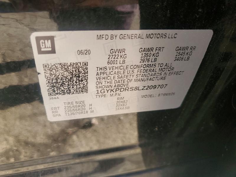 Продаж на аукціоні авто 2020 Cadillac Xt6, vin: 1GYKPDRS8LZ209707, номер лоту: 56141686