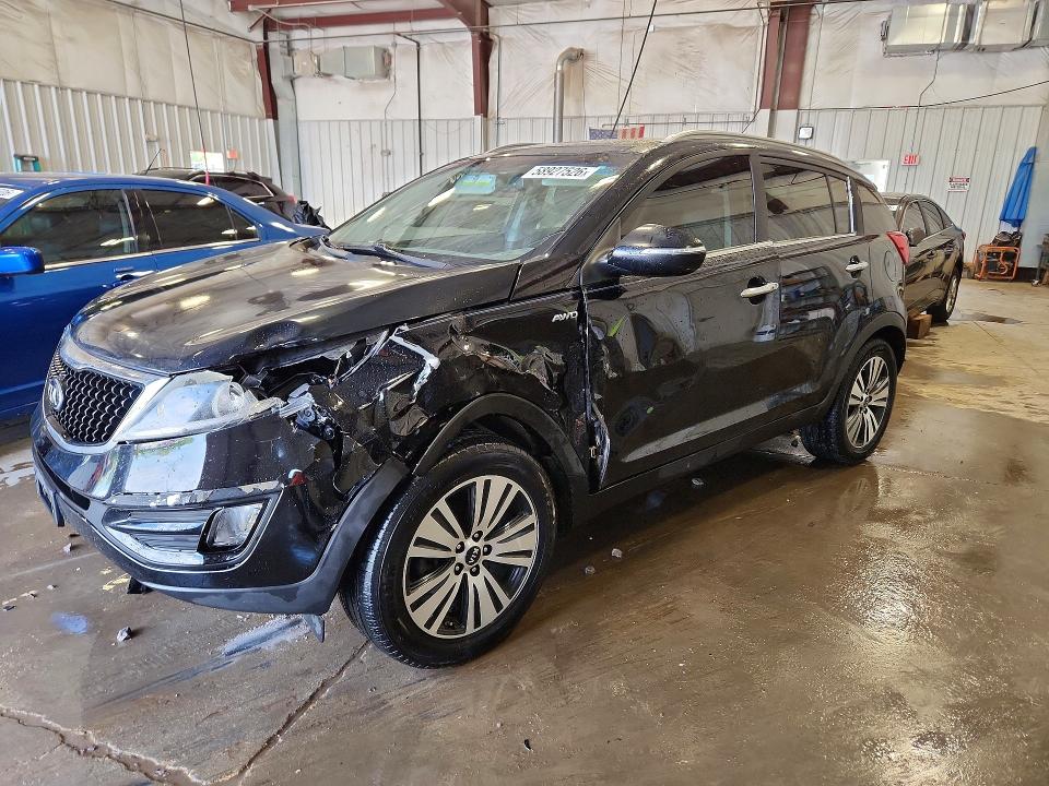 58927526 :رقم المزاد ، KNDPCCAC8G7817167 vin ، 2016 Kia Sportage مزاد بيع