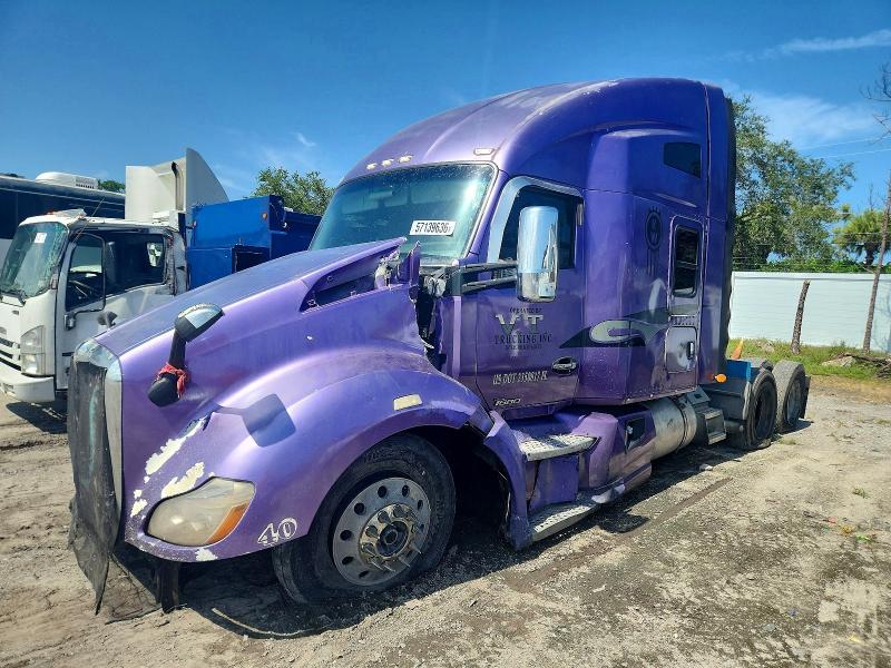 57139636 :رقم المزاد ، 1XKYDP9X8EJ412060 vin ، 2014 Kenworth T680 مزاد بيع