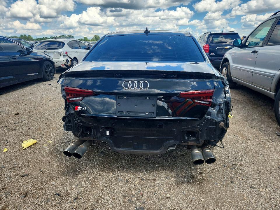 Продажа на аукционе авто 2018 Audi S4, vin: WAUB4AF46JA191316, номер лота: 58257256