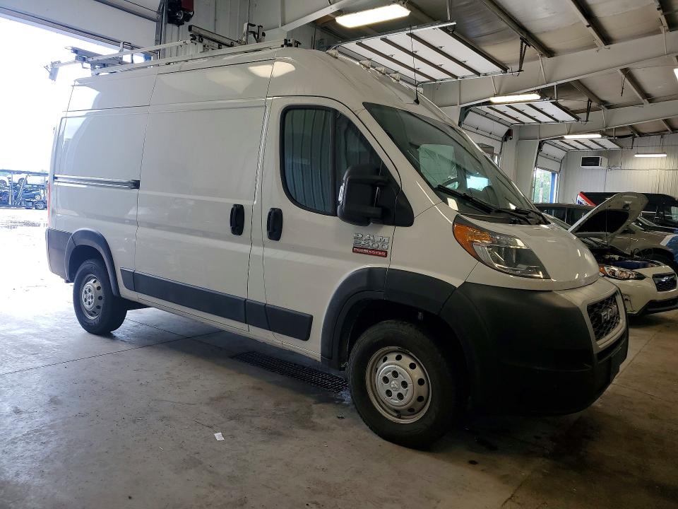 56585116 :رقم المزاد ، 3C6TRVCG4KE500432 vin ، 2019 Ram Promaster 2500 مزاد بيع
