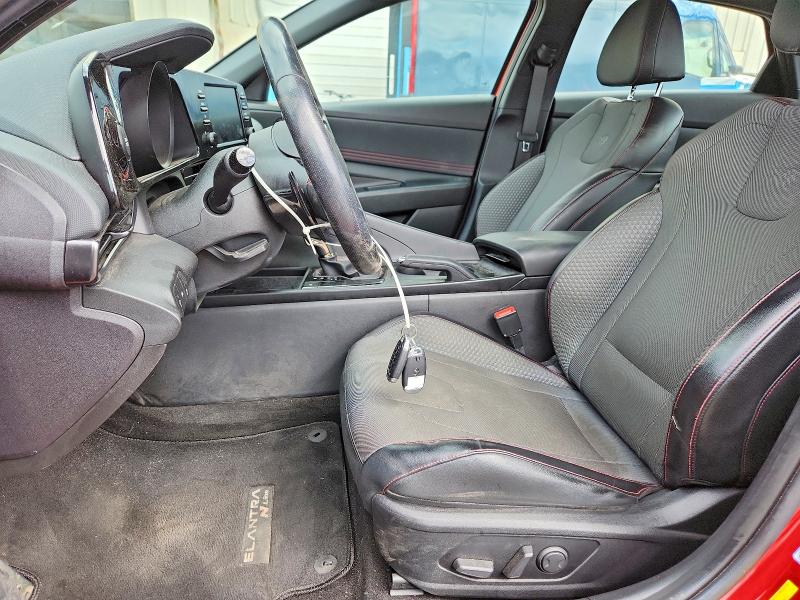 2022 Hyundai Elantra მანქანა იყიდება აუქციონზე, vin: KMHLR4AF7NU327021, აუქციონის ნომერი: 59316946