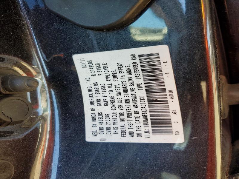 57055066 :رقم المزاد ، 19UUA8F5XCA000331 vin ، 2012 Acura Tl مزاد بيع