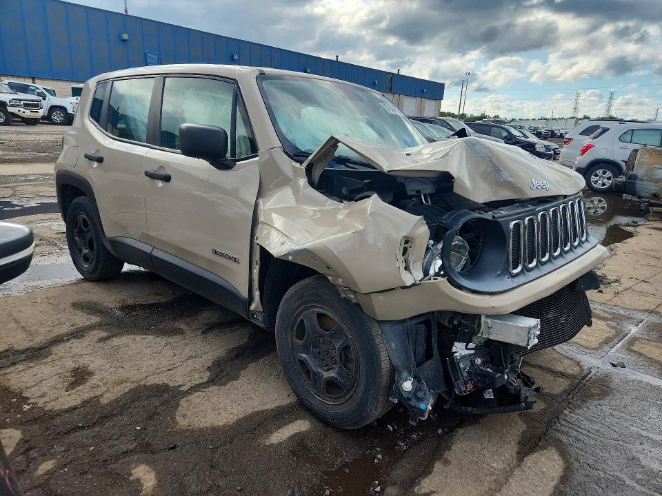 57164476 :رقم المزاد ، ZACCJAAT0FPB55713 vin ، 2015 Jeep Renegade مزاد بيع