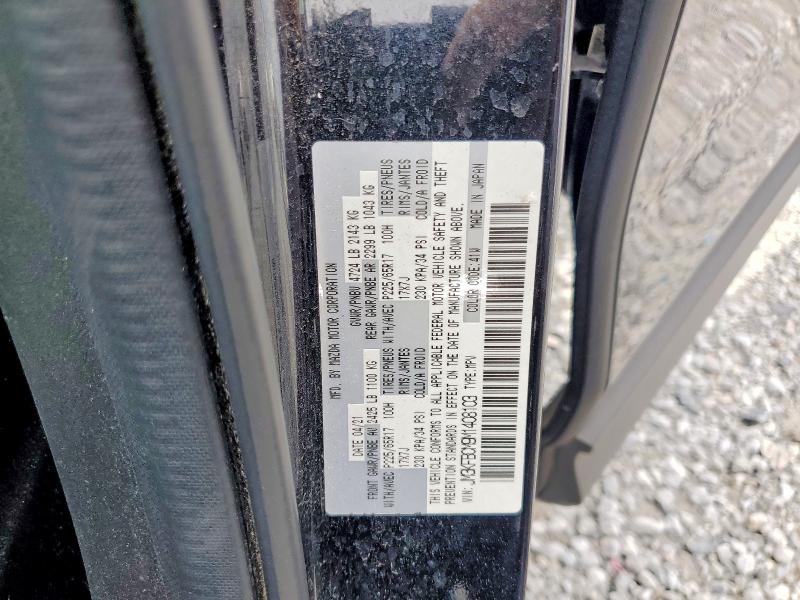 Aukcja sprzedaży 2021 Mazda Cx-5, vin: JM3KFBCM9M1408103, numer aukcji: 56772246