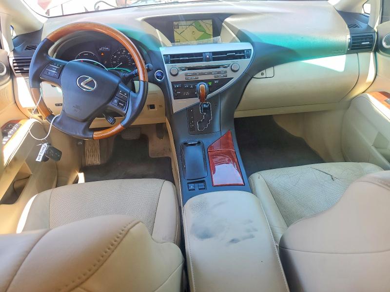 58608496 :رقم المزاد ، JTJBC1BA9A2030838 vin ، 2010 Lexus Rx مزاد بيع