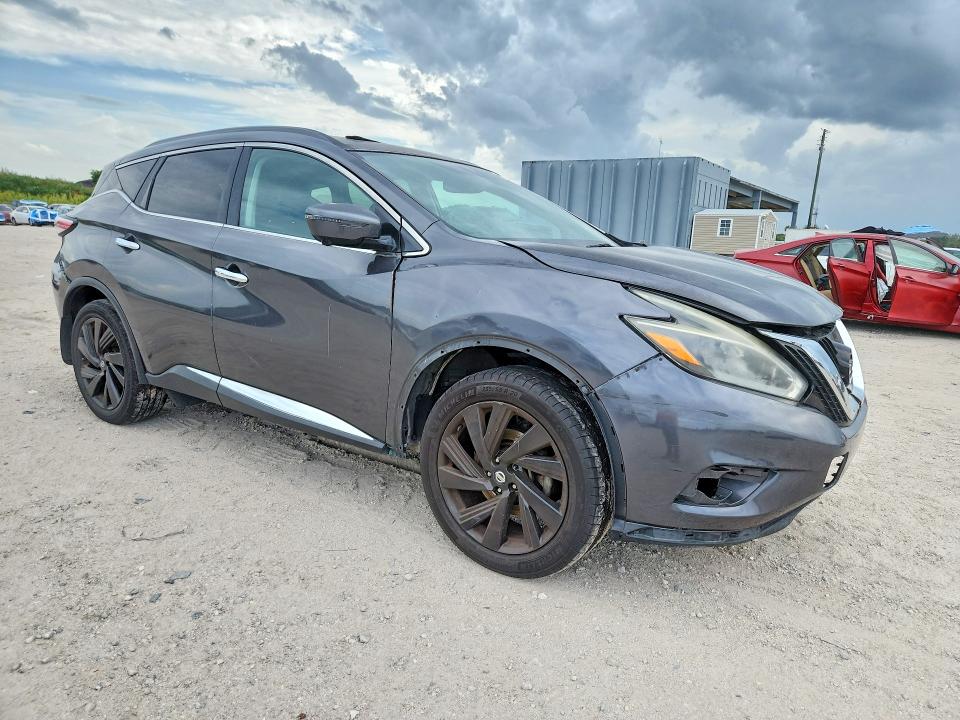 2016 Nissan Murano მანქანა იყიდება აუქციონზე, vin: 5N1AZ2MG3GN118498, აუქციონის ნომერი: 55850076