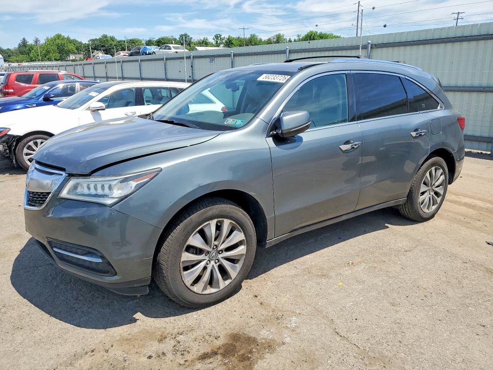 Auction sale of the 2015 Acura Mdx, vin: 5FRYD4H43FB016949, lot number: 56233726