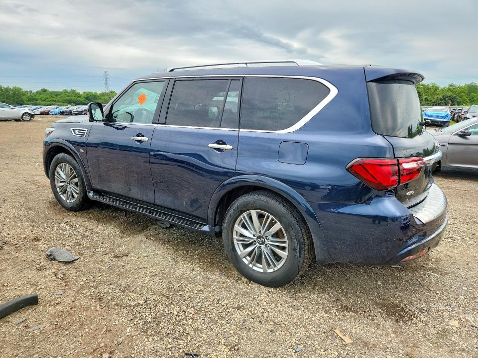 57755576 :رقم المزاد ، JN8AZ2NE0L9255407 vin ، 2020 Infiniti Qx80 مزاد بيع
