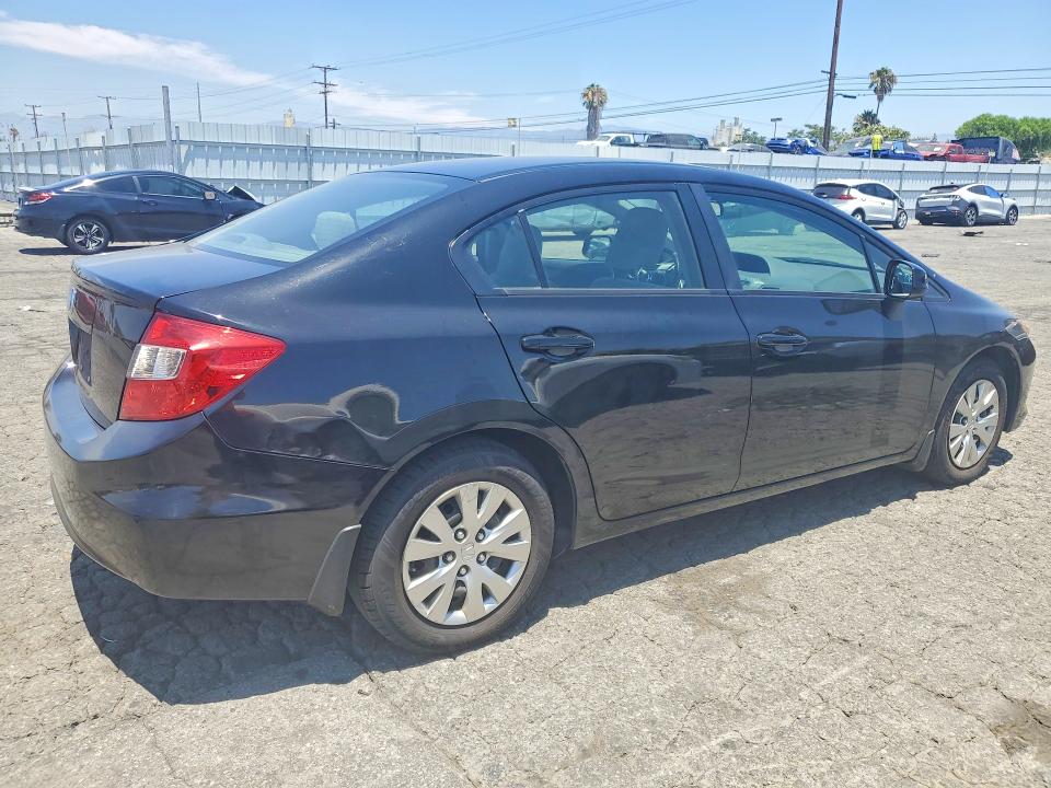 2012 Honda Civic მანქანა იყიდება აუქციონზე, vin: 19XFB2F59CE378915, აუქციონის ნომერი: 59251396