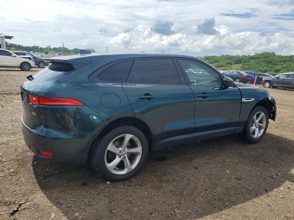 56456726 :رقم المزاد ، SADCJ2FX2JA320236 vin ، 2018 Jaguar F-pace مزاد بيع
