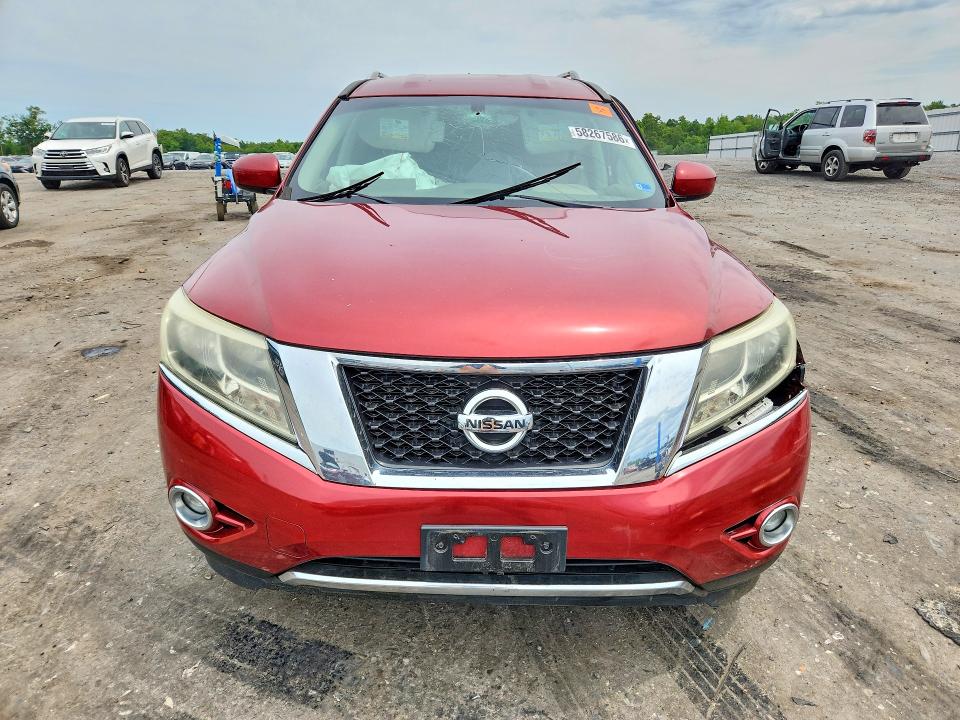 2015 Nissan Pathfinder მანქანა იყიდება აუქციონზე, vin: 5N1AR2MN7FC613098, აუქციონის ნომერი: 58267586