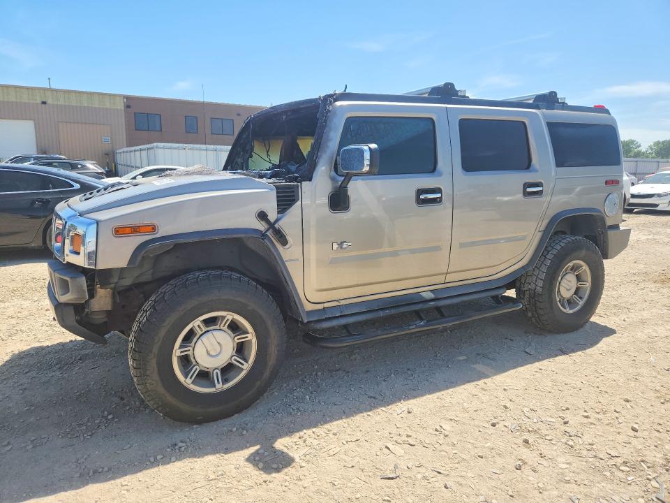 56020736 :رقم المزاد ، 5GRGN23U44H107830 vin ، 2004 Hummer H2 مزاد بيع