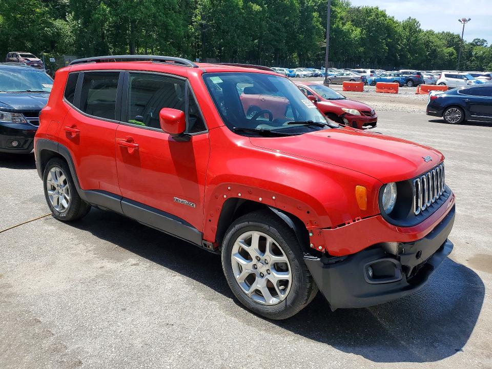 Продажа на аукционе авто 2016 Jeep Renegade, vin: ZACCJABT1GPC63870, номер лота: 55953676