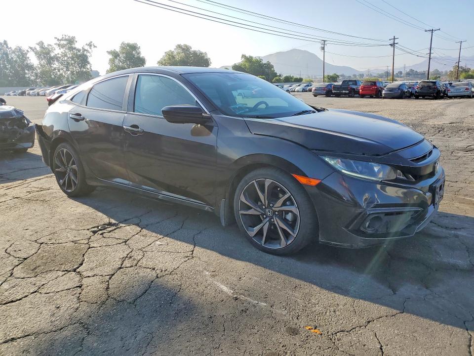 58452176 :رقم المزاد ، 2HGFC2F84KH594215 vin ، 2019 Honda Civic مزاد بيع
