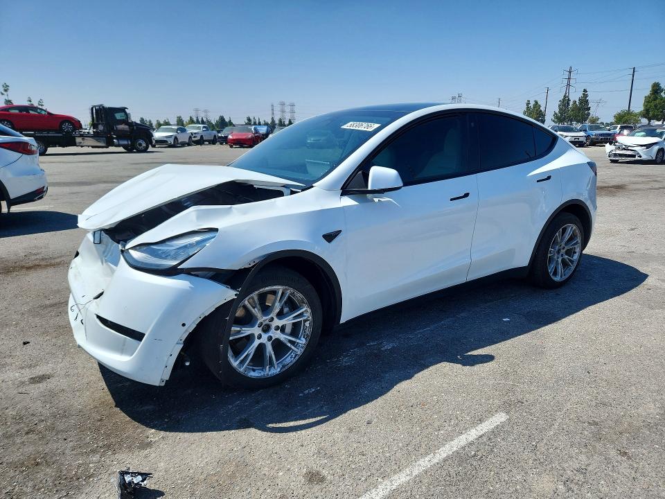Продажа на аукционе авто 2021 Tesla Model Y, vin: 5YJYGDEE9MF248572, номер лота: 58306766