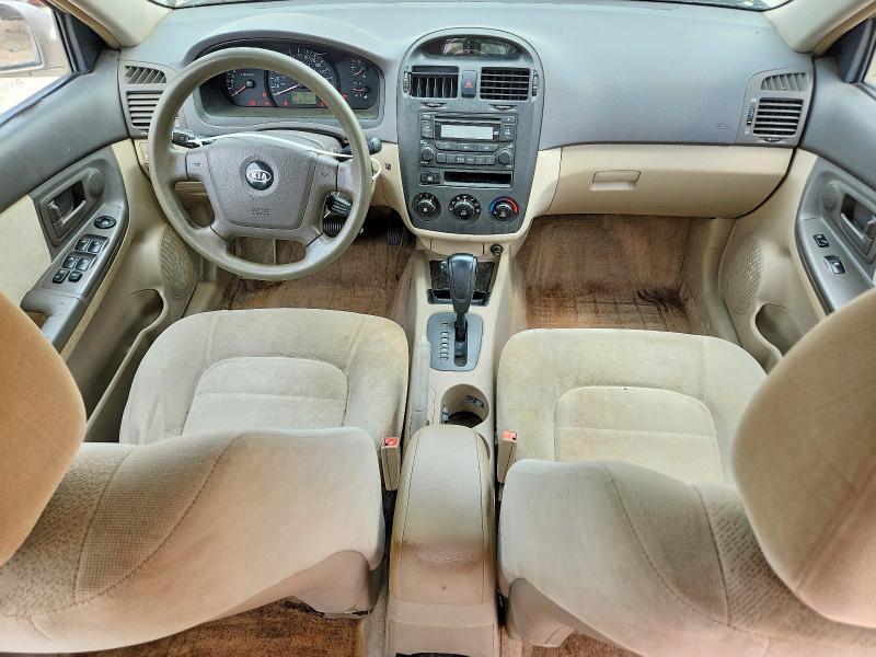 56110396 :رقم المزاد ، KNAFE121X55080003 vin ، 2005 Kia Spectra مزاد بيع