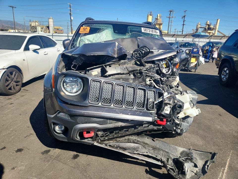 Продажа на аукционе авто 2021 Jeep Renegade, vin: ZACNJDC1XMPM24538, номер лота: 58731816