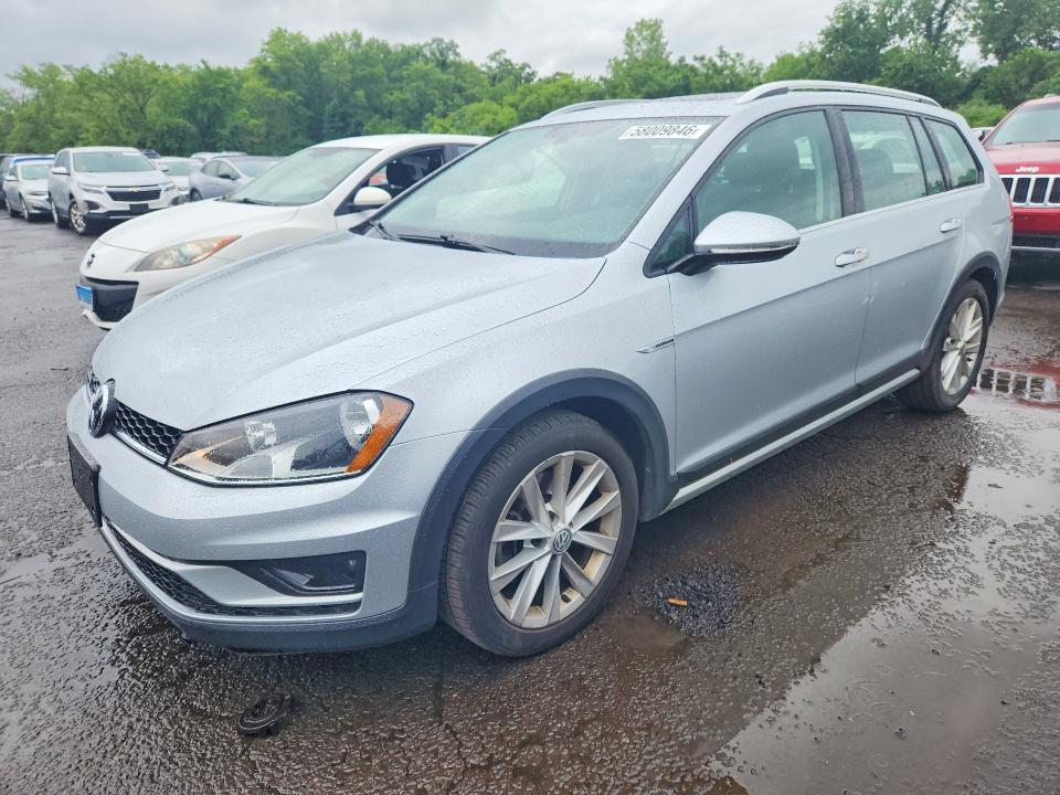 2017 Volkswagen Golf Alltrack მანქანა იყიდება აუქციონზე, vin: 3VWH17AU2HM527019, აუქციონის ნომერი: 58009846