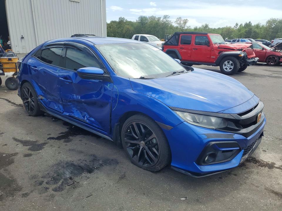 Продажа на аукционе авто 2020 Honda Civic, vin: SHHFK7H4XLU226314, номер лота: 57119576