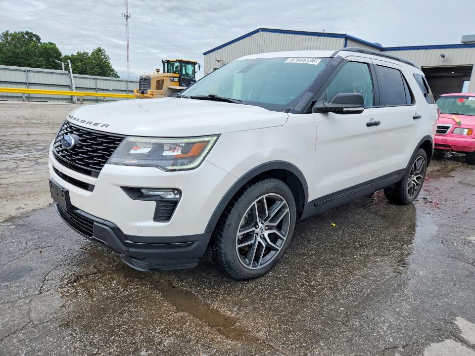 57544736 :رقم المزاد ، 1FM5K8GT4KGA89172 vin ، 2019 Ford Explorer مزاد بيع