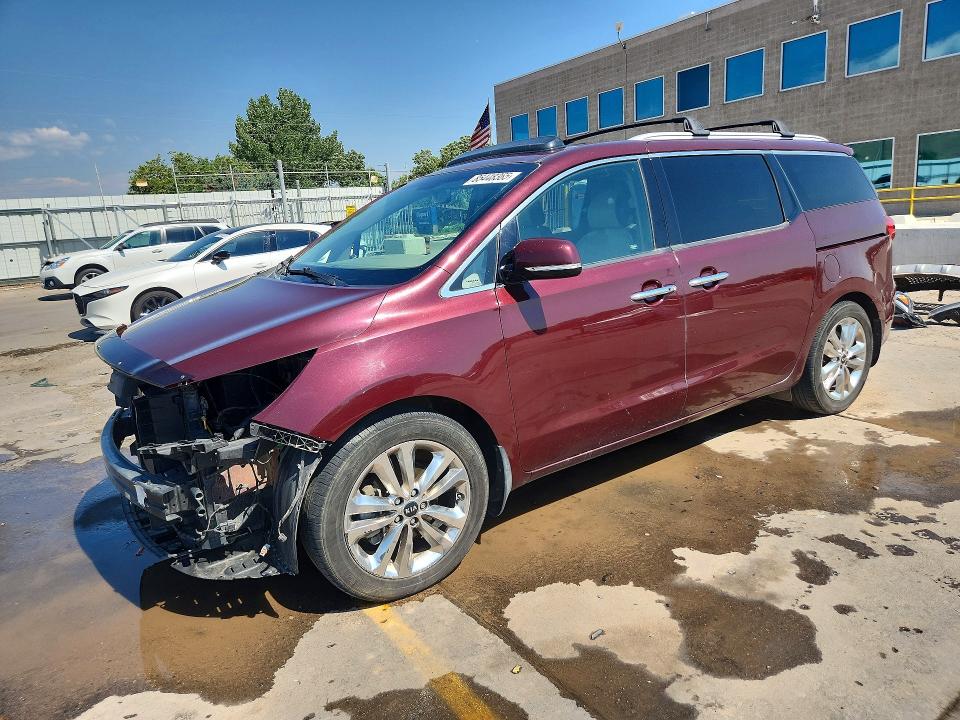 2015 Kia Sedona მანქანა იყიდება აუქციონზე, vin: KNDME5C18F6033161, აუქციონის ნომერი: 85448365