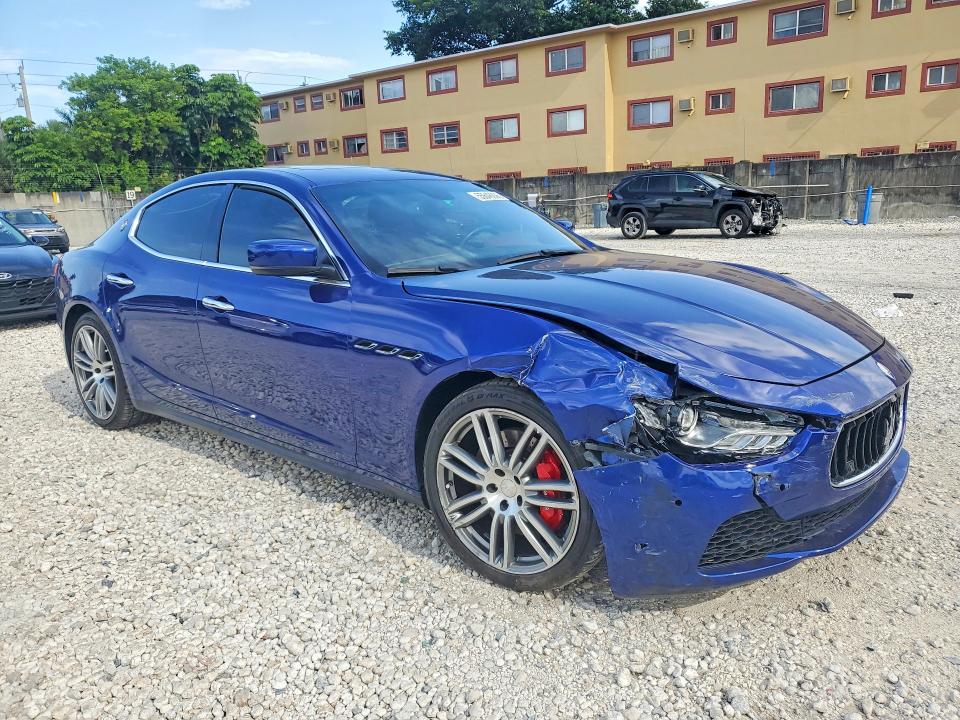 55646636 :رقم المزاد ، ZAM57RSA7G1185238 vin ، 2016 Maserati Ghibli مزاد بيع