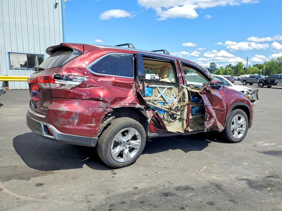2017 Toyota Highlander მანქანა იყიდება აუქციონზე, vin: 5TDDZRFH7HS433879, აუქციონის ნომერი: 57813546