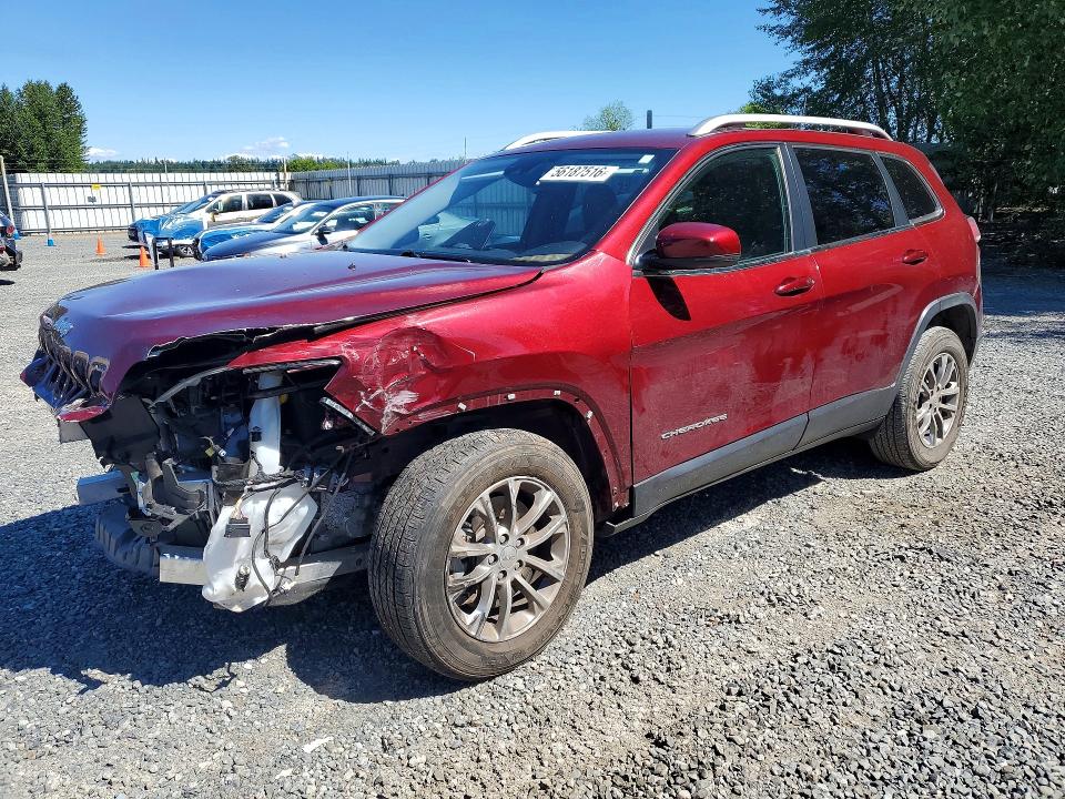 Продажа на аукционе авто 2021 Jeep Cherokee, vin: 1C4PJMLB9MD173160, номер лота: 56187516