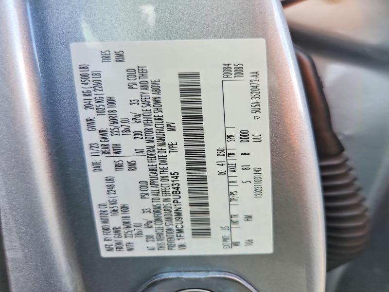 Продажа на аукционе авто 2023 Ford Escape, vin: 1FMCU9MN1PUB43145, номер лота: 56153396