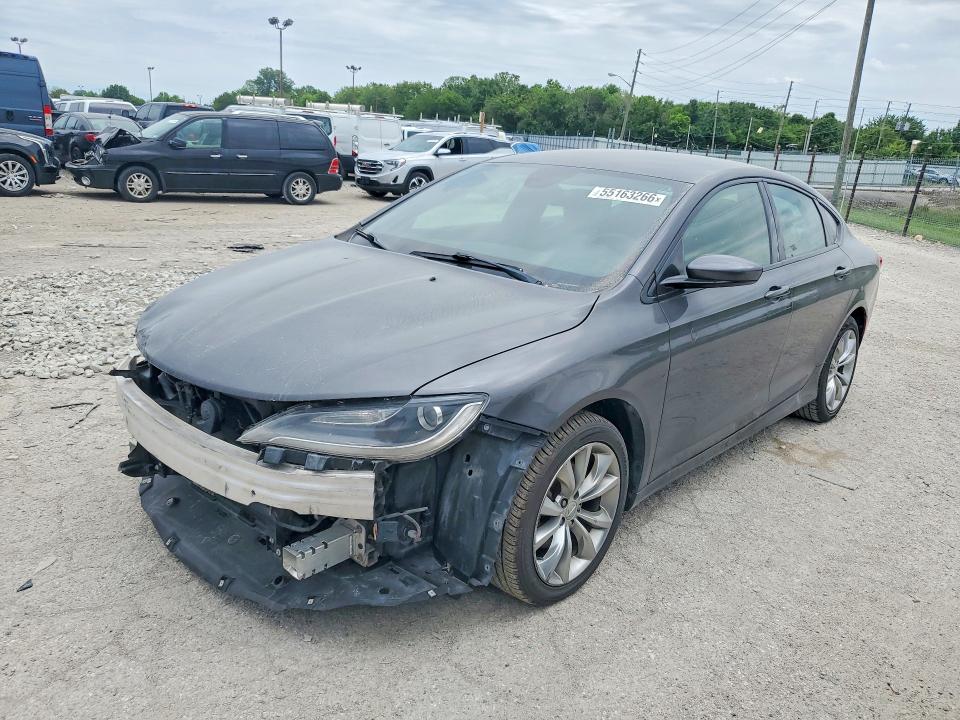 55163266 :رقم المزاد ، 1C3CCCBB7FN749172 vin ، 2015 Chrysler 200 مزاد بيع