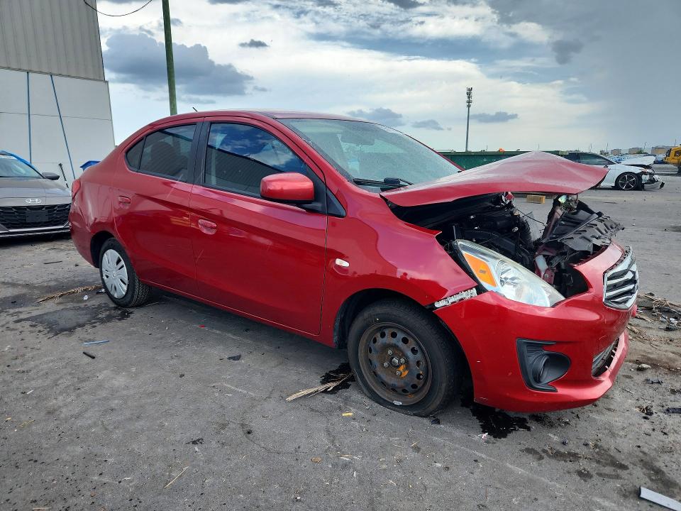 59117646 :رقم المزاد ، ML32F3FJ1JHF06146 vin ، 2018 Mitsubishi Mirage مزاد بيع