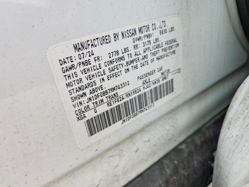 Продаж на аукціоні авто 2024 Nissan Ariya, vin: JN1DF0BB7RM743312, номер лоту: 57038006