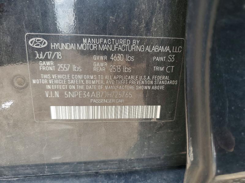 Продажа на аукционе авто 2018 Hyundai Sonata, vin: 5NPE34AB7JH725765, номер лота: 56817126