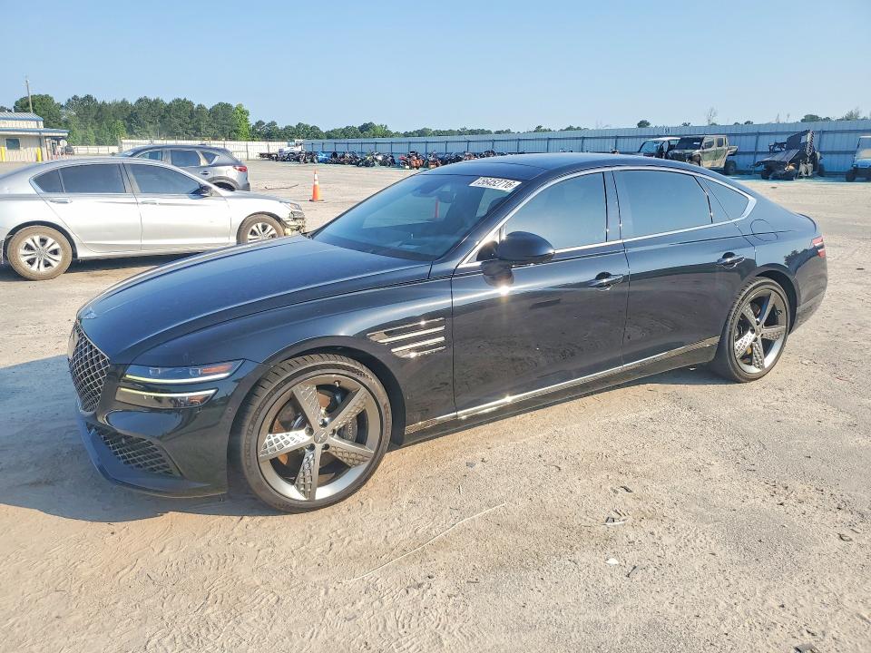 56452716 :رقم المزاد ، KMTGB4SD0PU185283 vin ، 2023 Genesis G80 مزاد بيع