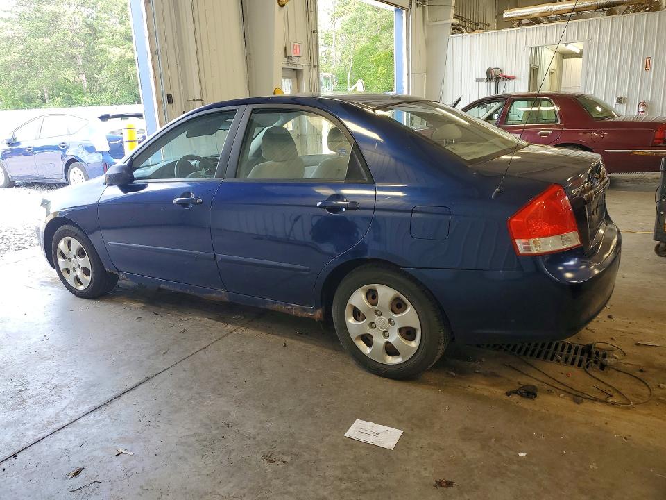 2007 Kia Spectra მანქანა იყიდება აუქციონზე, vin: KNAFE121675455727, აუქციონის ნომერი: 59021586
