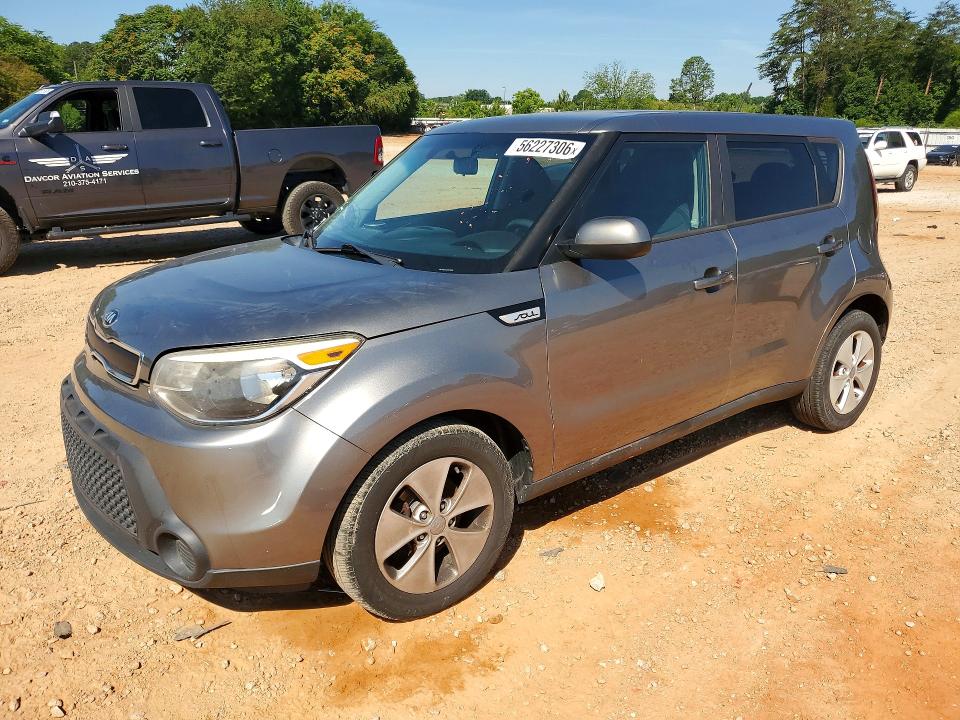 2016 Kia Soul მანქანა იყიდება აუქციონზე, vin: KNDJN2A27G7273570, აუქციონის ნომერი: 56227306