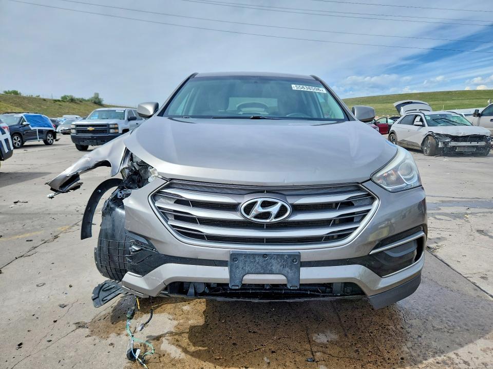 55838596 :رقم المزاد ، 5XYZTDLB1HG443511 vin ، 2017 Hyundai Santa Fe Sport مزاد بيع