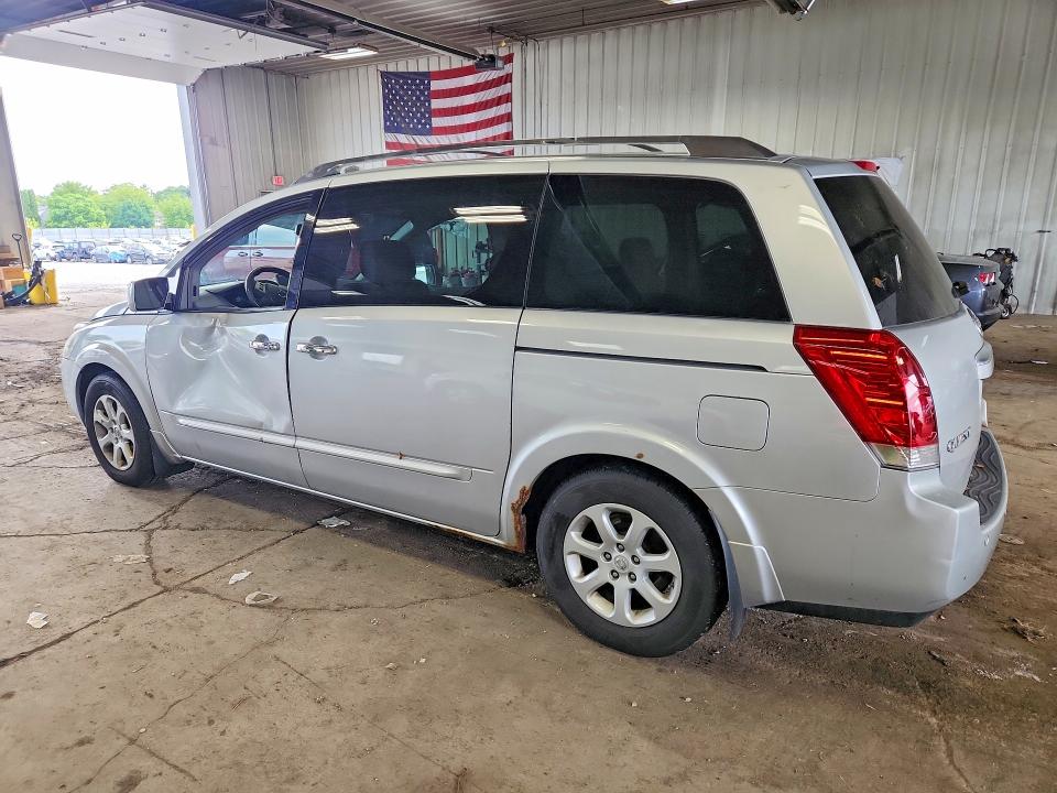 2007 Nissan Quest მანქანა იყიდება აუქციონზე, vin: 5N1BV28U67N125137, აუქციონის ნომერი: 56312126